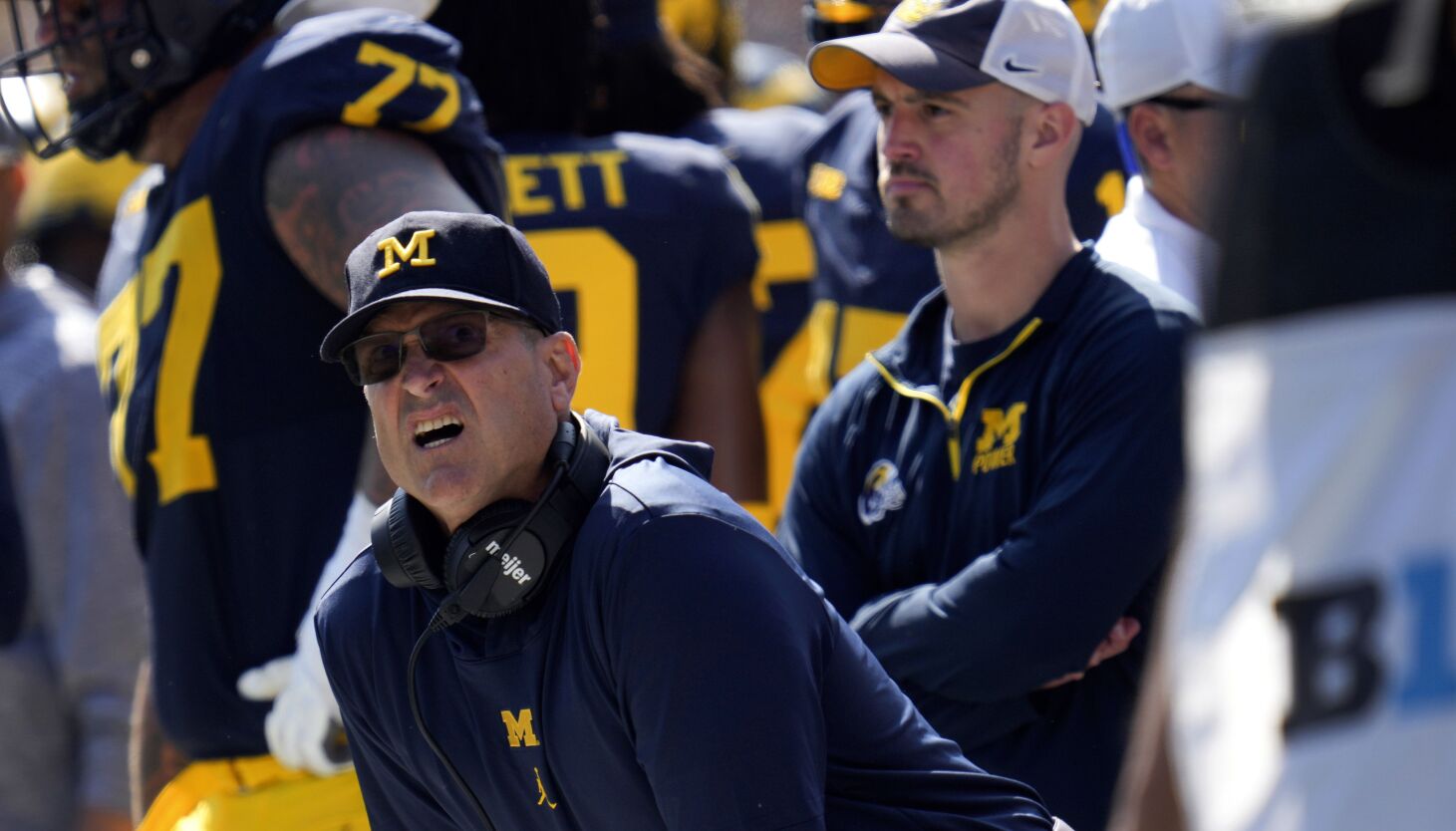 NextImg:Big Ten coaches push for league to discipline Michigan for sign-stealing