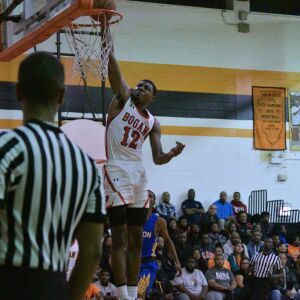 Rashuan Agee (12) of Bogan gets a fast break. Worsom Robinson/For the Sun-Times.