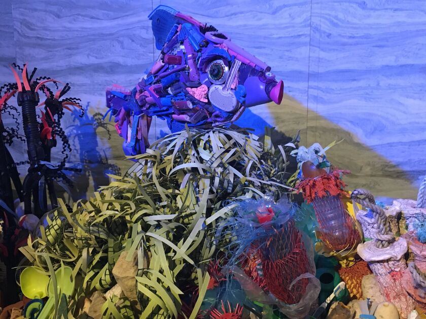 This fish is on the coral reef. | Madeline Kenney/Sun-Times