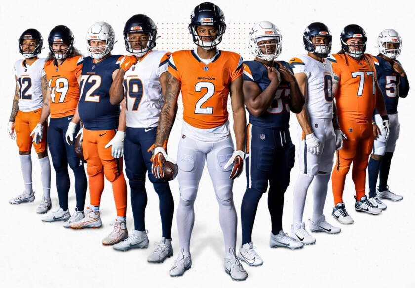 Bronce Rivals Ranking the new additions to the NFL uni-verse - Chicago Sun-Times