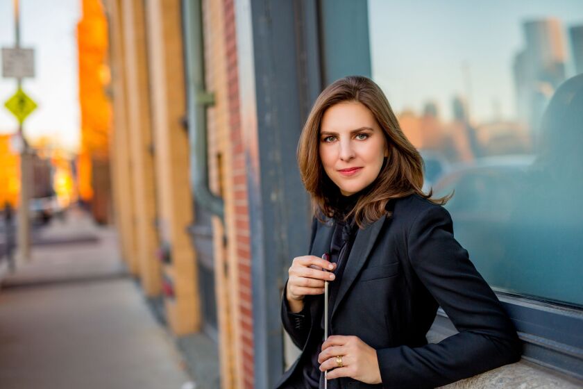 Conductor Lidiya Yankovskaya. | Kate Lemmon Photo