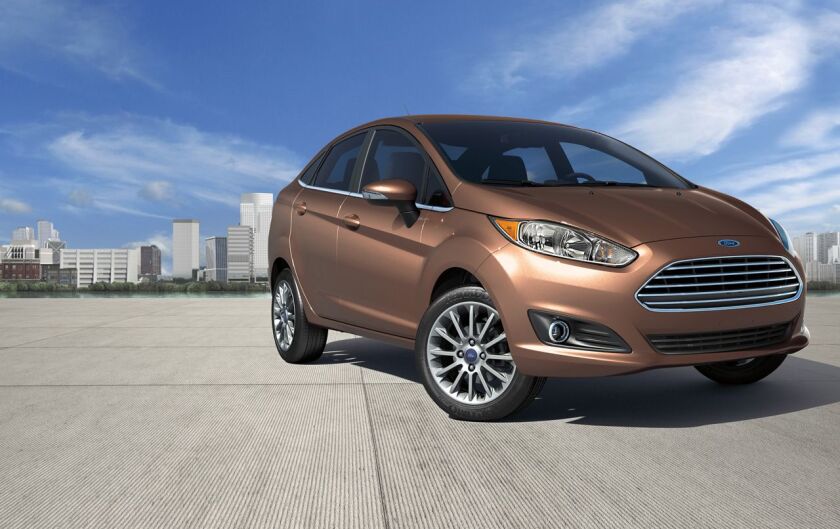 The tiny Ford Fiesta is among the cars the company says it will stop producing. | File photo