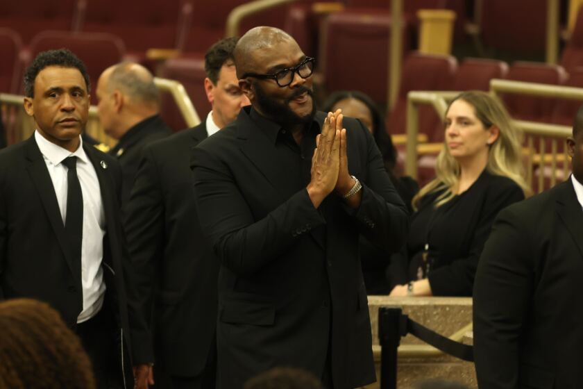 Tyler Perry at the House of Hope