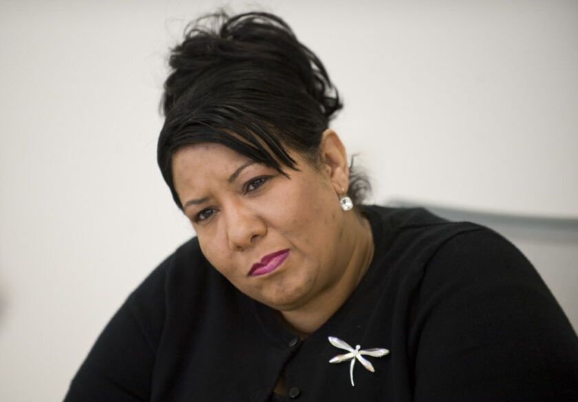 <small><strong>Toni Foulkes is an aldermanic candidate for the 16th Ward in the City of Chicago. | Richard A. Chapman/Sun-Times</strong></small>