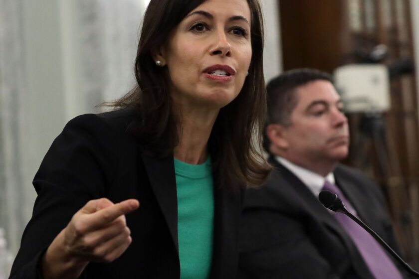 Jessica Rosenworcel, the acting commissioner of the Federal Communications Commission.