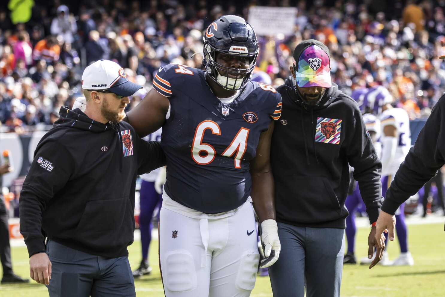 Bears guard Nate Davis 'day-to-day' with injury - Chicago Sun-Times