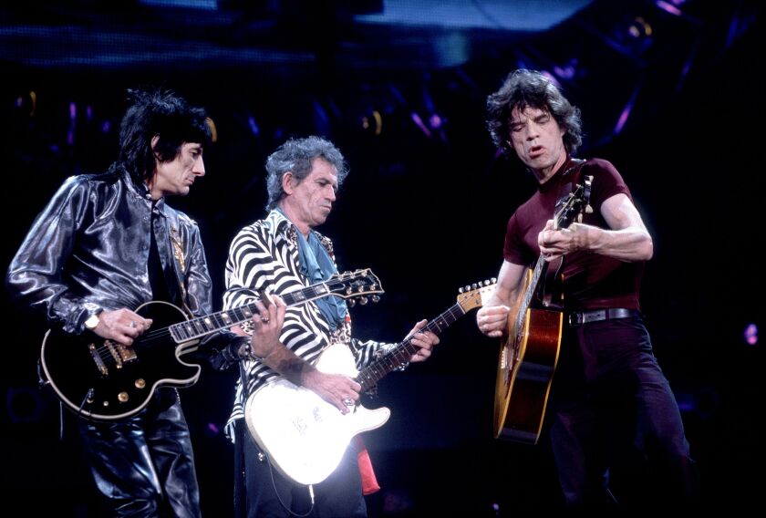 The Rolling Stones on the Bridges to Babylon Tour in 1997, U.S.A. | Photo by Paul Natkin