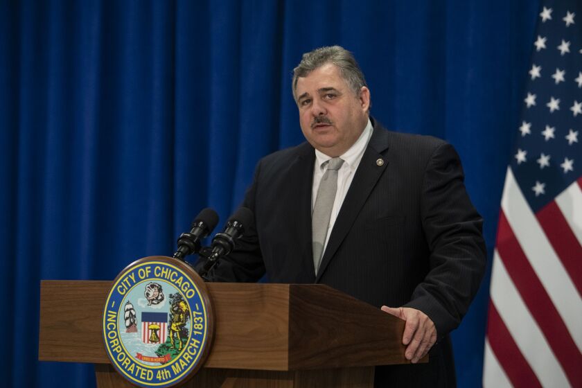 Chicago Fraternal Order of Police President Kevin Graham.