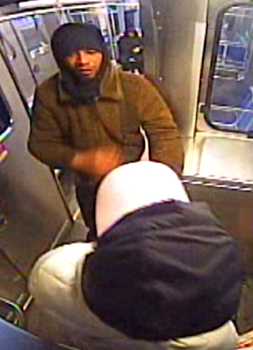 This man allegedly attacked a 25-year-old woman on a train near the Red Line Addison station. | Chicago police