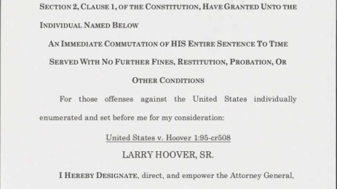 In May 2025, President Donald Trump commuted former Gangster Disciples chieftain's federal life sentence in a flurry of clemency actions.