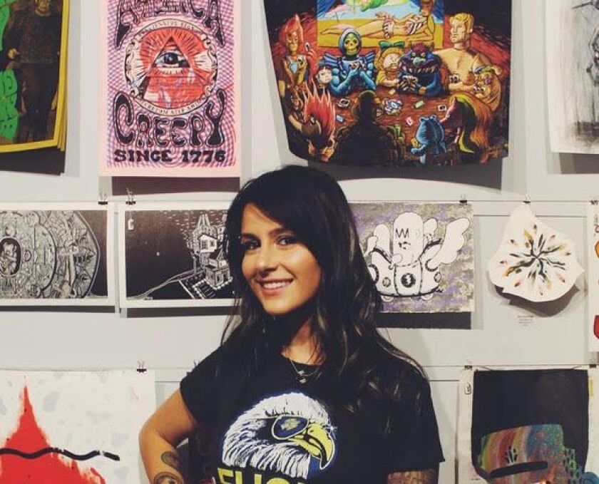 Sara Dulkin of Chicago Truborn art gallery.