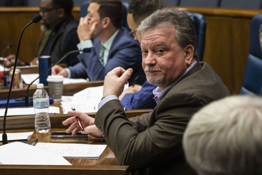 Jeff Tobolski, who recently resigned as mayor of McCook and as a Cook County commissioner.