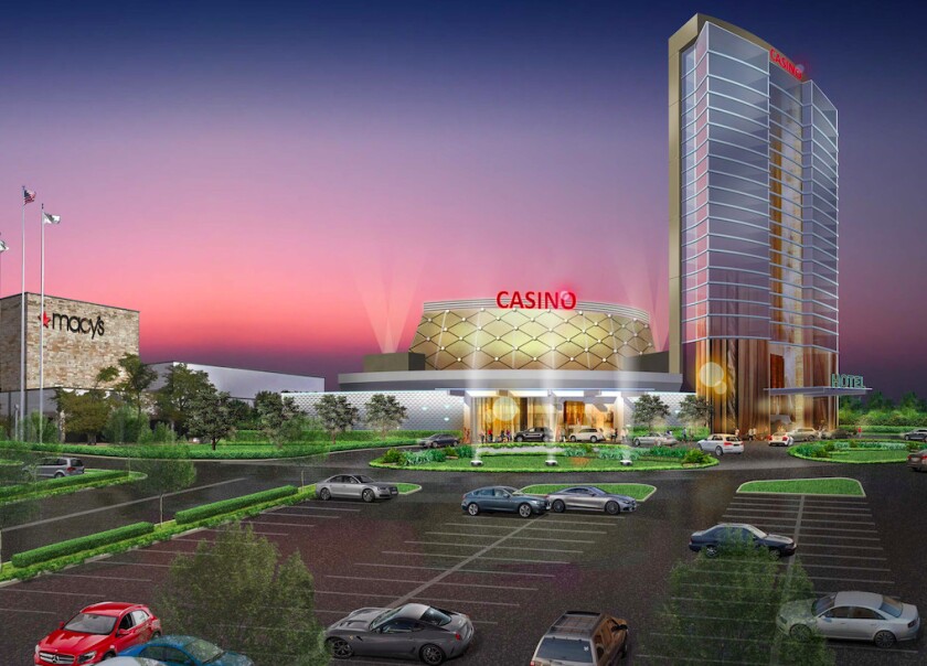 Rendering of the proposed Calumet City casino.