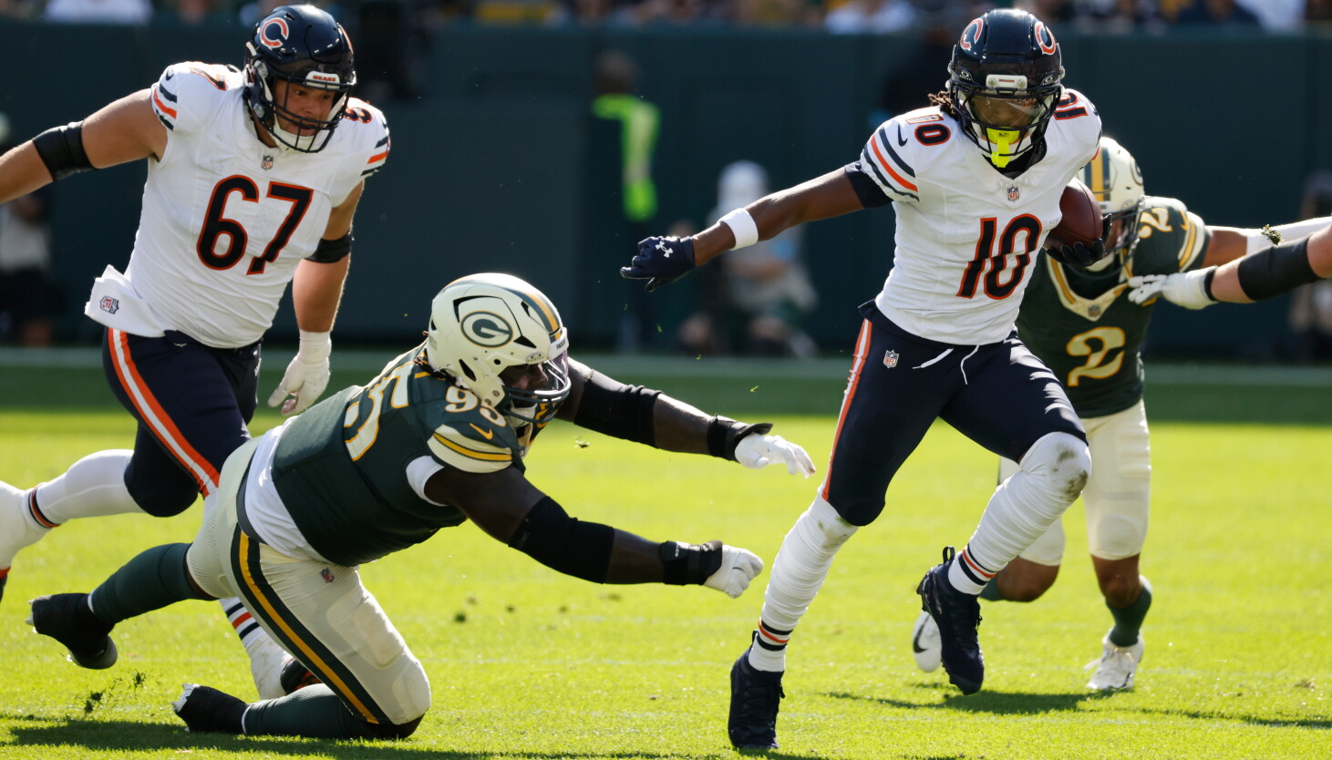 Packers' Zaire Franklin fires back at Bears' Luther Burden — 'He quit'