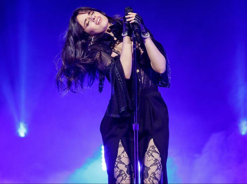 Camila Cabello (pictured at an April 2018 concert in Vancouver, Canada) is a among the lineup for this year’s B96 Jingle Bash on Dec. 8 at the Allstate Arena. | Andrew Chin/Getty Images