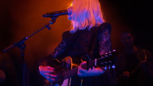 Phoebe Bridgers performs at the United Center.