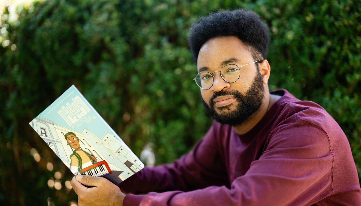 NextImg:Teen sets out to save jazz musician’s soul in Chicago man’s debut graphic novel
