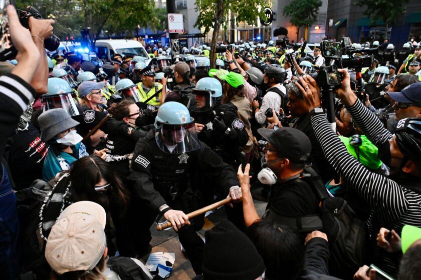 Protesters clash with police leading to dozens of arrests in West