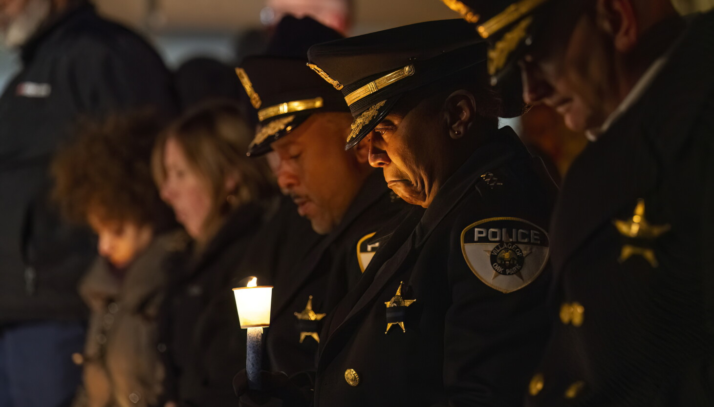 Vigil for Slain Detective Vigil for Slain Detective