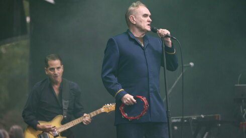 Morrissey performs Saturday on Day 2 of Riot Fest at Douglass Park.
