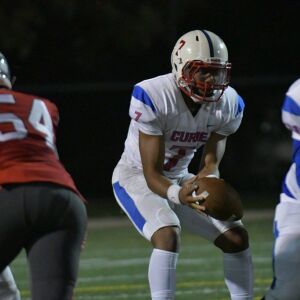 Curie’s Damarius Johns (7). Worsom Robinson/For the Sun-Times.