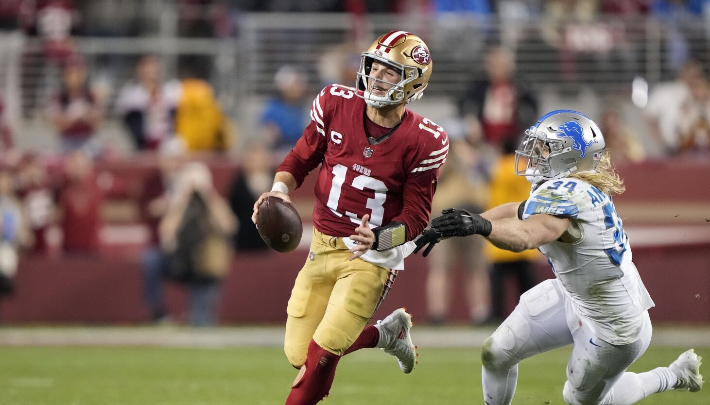 NextImg:49ers rally from 17 points down, beat Lions to reach Super Bowl