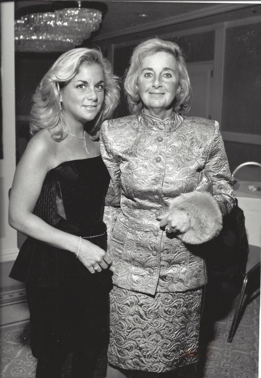 Marjorie Norton (left) with her mother, Carol “Mickey” Norton. | Provided photo