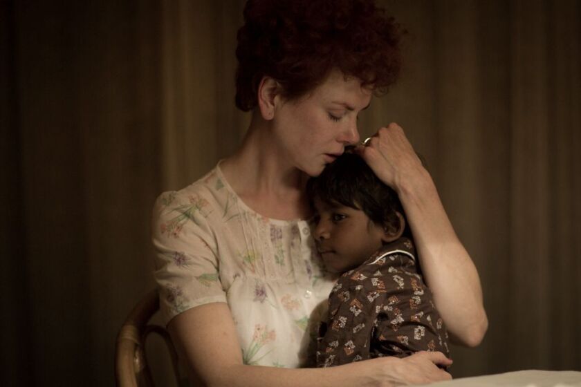 An Australian woman (Nicole Kidman) adopts a lost Indian boy (Sunny Pawar) in “Lion.” | The Weinstein Co.