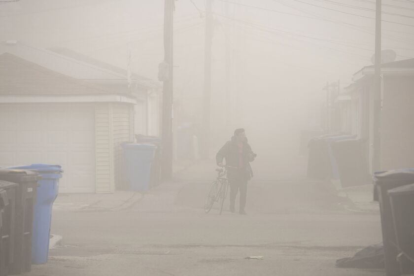 The implosion of a 95-year-old smokestack in Little Village blanketed the surrounding area in a cloud of dust, but testing of particulate matter, dust and soil composition and building debris, conducted by the Chicago Department of Public Health and U. S. Environmental Protection Agency showed “no apparent health risk to the surrounding community,” the city announced Monday.