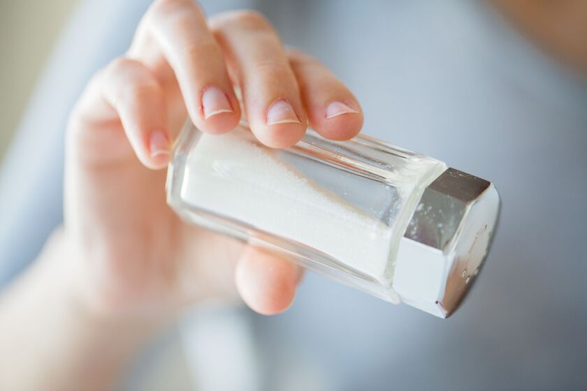 One expert says that eating more fruits and vegetables along with salt-rich spice blends is not a good option for high salt intake.
