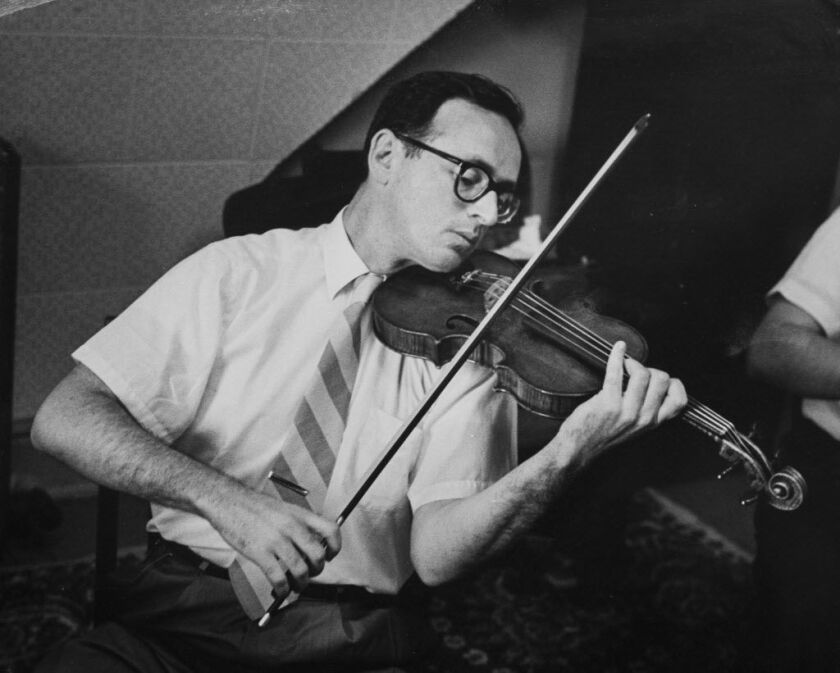 Walter Levin in Cincinnati in 1959. | Family photo