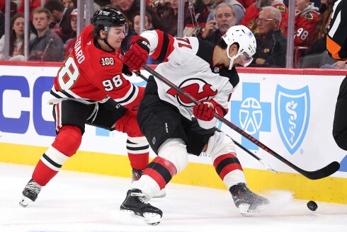 New Jersey Devils v Chicago Blackhawks
