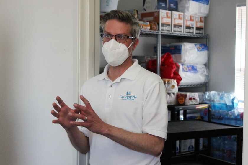 Jeffrey Hoehn, executive director of s at Cuidando Los Ninos in Albuquerque, N.M.