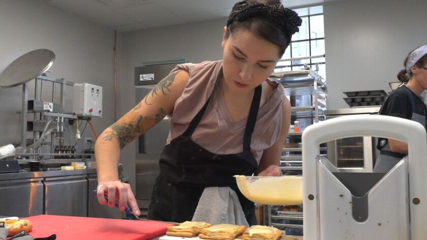 Dina Cimarusti is the the pastry chef at Hexe Coffee.