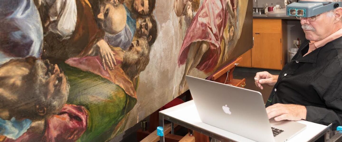 Frank Zuccari introduced new scientific techniques to the restoration of masterpieces.