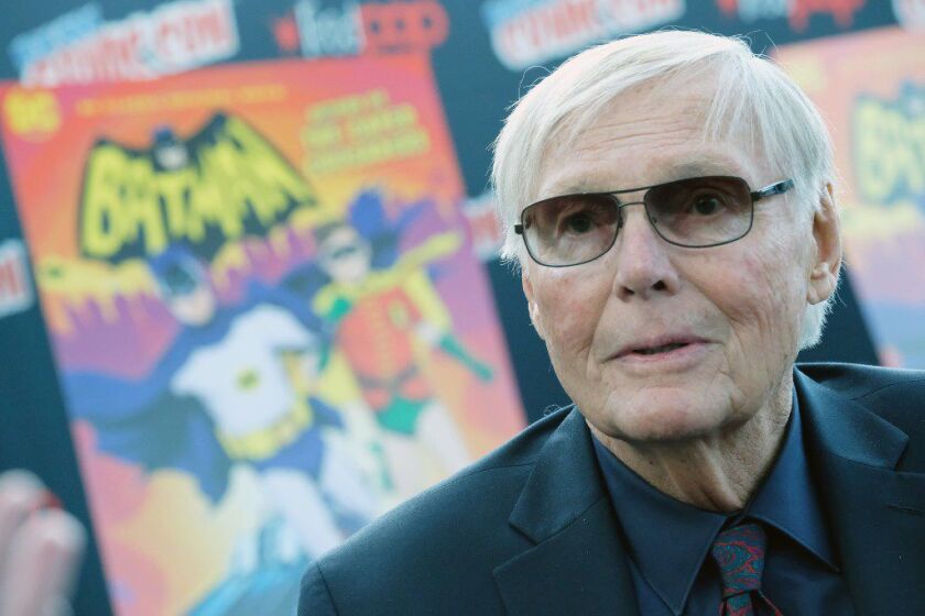 Actor Adam West attends the Batman: Return of the Caped Crusaders Press Room at New York Comic-Con at the Jacob Javits Center in October 2016 in New York City. | Mike Coppola/Getty Images