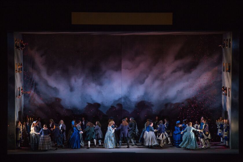 A scene from the Lyric Opera of Chicago production of “Lucia di Lammermoor.” (Photo: Andrew Cioffi/Lyric Opera of Chicago)