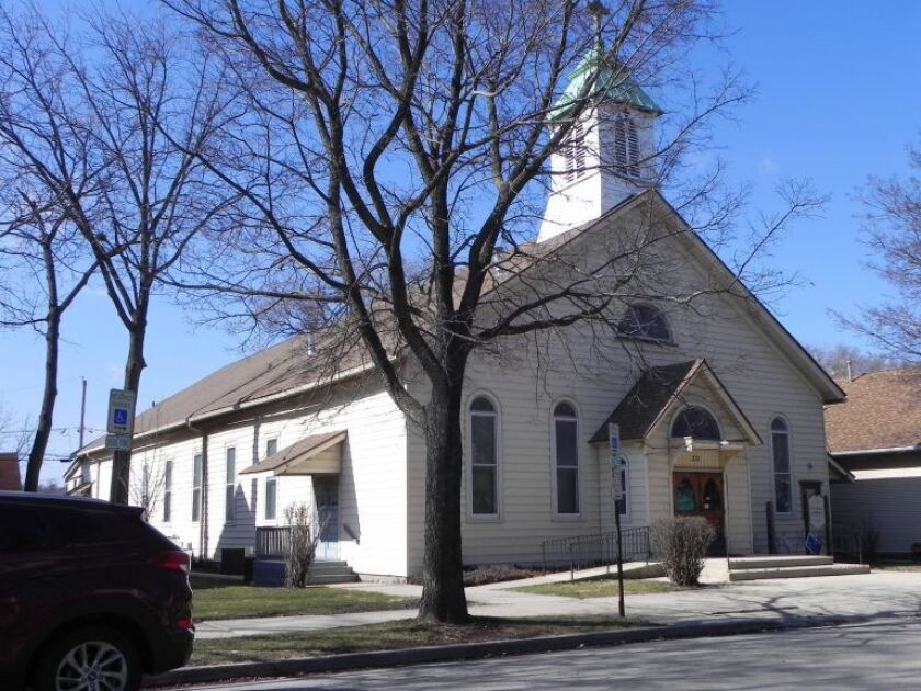 Sacred Heart Church in Joliet, slated for closure.