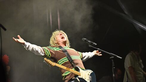 Weird Al Yankovic performs "Smells Like Nirvana" as he closes out his Weird World Stage Friday night.