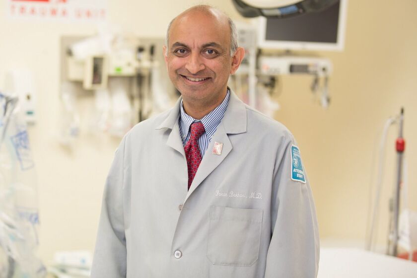 Dr. Faran Bokhari. | Stroger Hospital