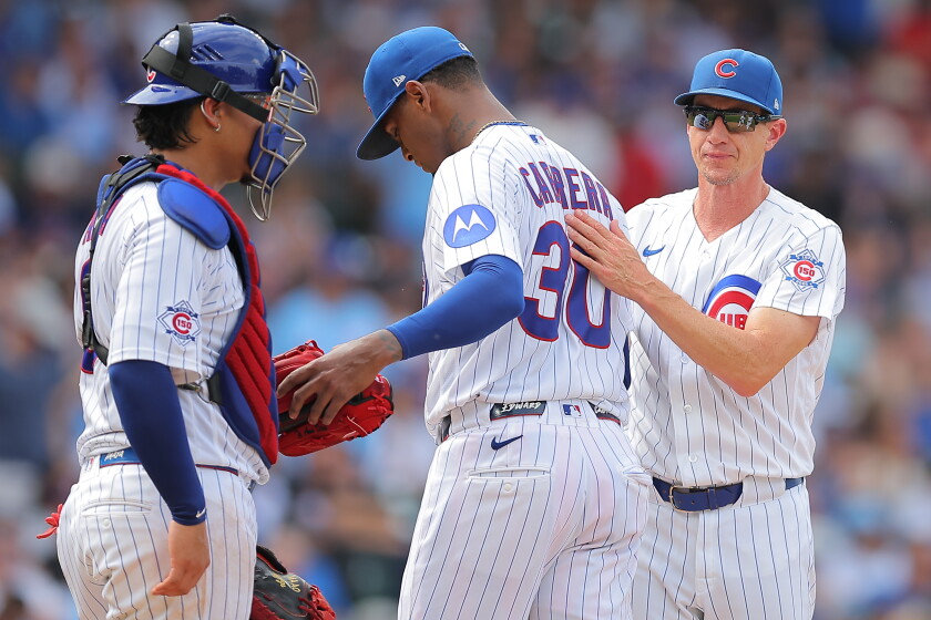 Cubs stagger into series vs. White Sox after losing Dansby Swanson and seeing Edward Cabrera get rocked - Chicago Sun-Times