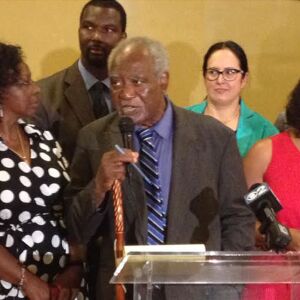 “People have been suggesting I may not run for re-election,” U.S. Rep. Danny Davis, who turned 74 on Sunday, said at a campaign kickoff party in the Austin neighborhood. “I do not know what that’s all about.” | Dan Mihalopoul