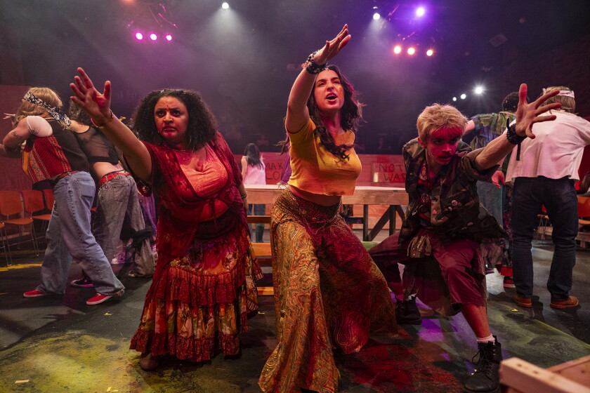 Review: The young cast of Kokandy Productions’ ‘Hair’ embraces protest ...