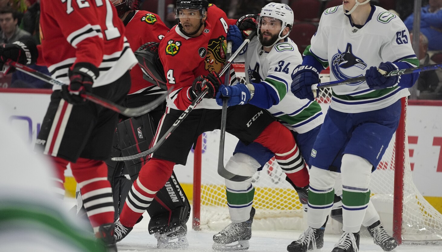 Coach Luke Richardson 'grumpy' about Blackhawks' lack of determination ...