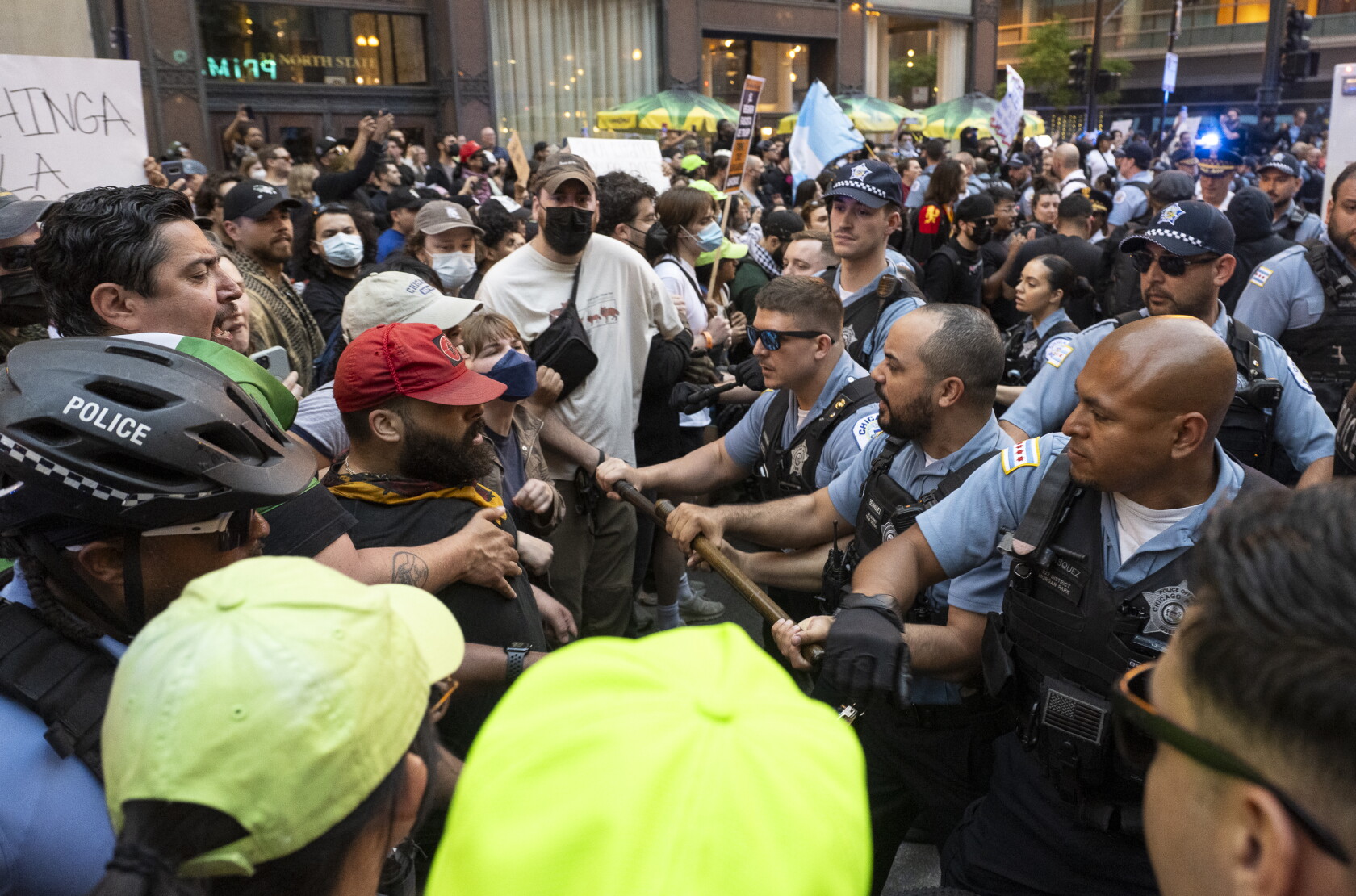 Aggressive Protesters After protesters' arrests at anti-ICE rally, advocates decry CPD’s ...