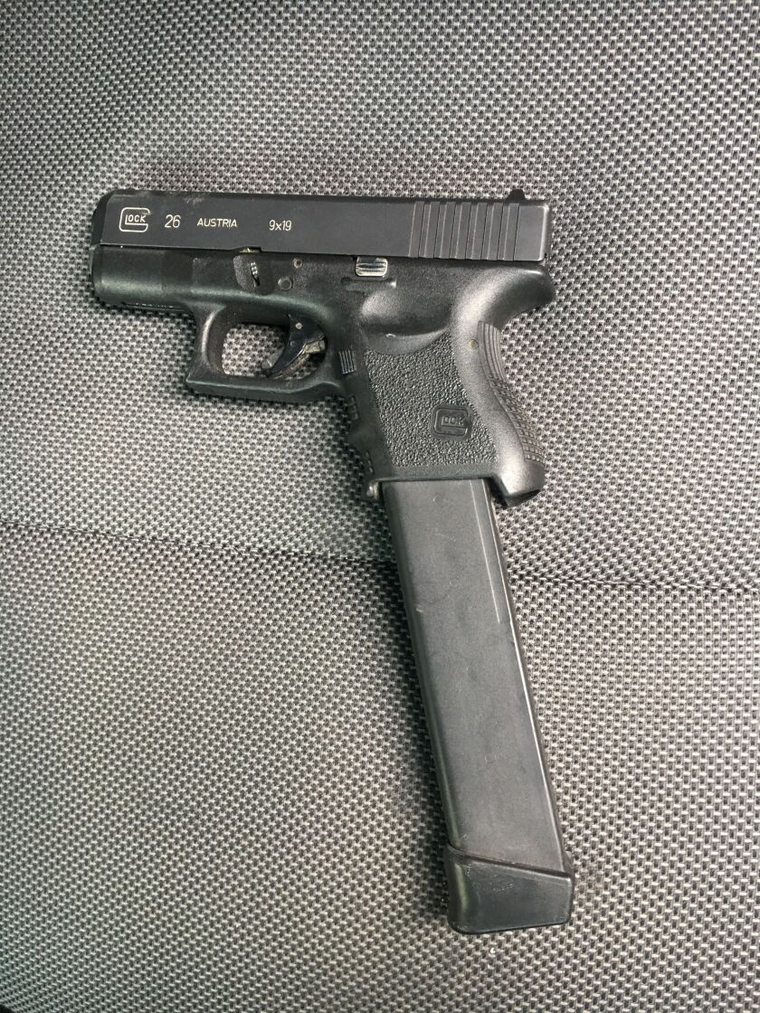 This is the gun that was used to kill Police Cmdr. Paul Bauer. | Provided photo