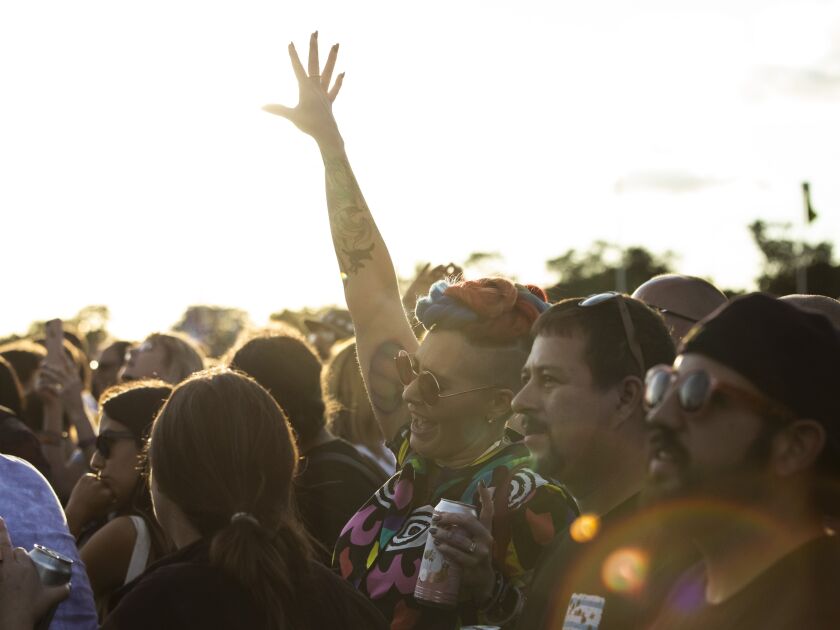 Punk rock, alternative rock and hip-hop fans enjoy Riot Fest in Douglass Park. This year’s festival runs Sept. 16-18.
