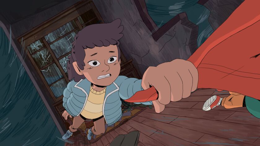 As the Climate Summit continues in Glasgow, “Footsteps On The Wind,” an animated short film currently running at the Chicago International Children’s Film Festival, hits home. The film, on the plight of two children orphaned by an earthquake, won Oscar-qualifying awards at the Cinequest Film Festival and Flicker’s Rhode Island International Film Festival.