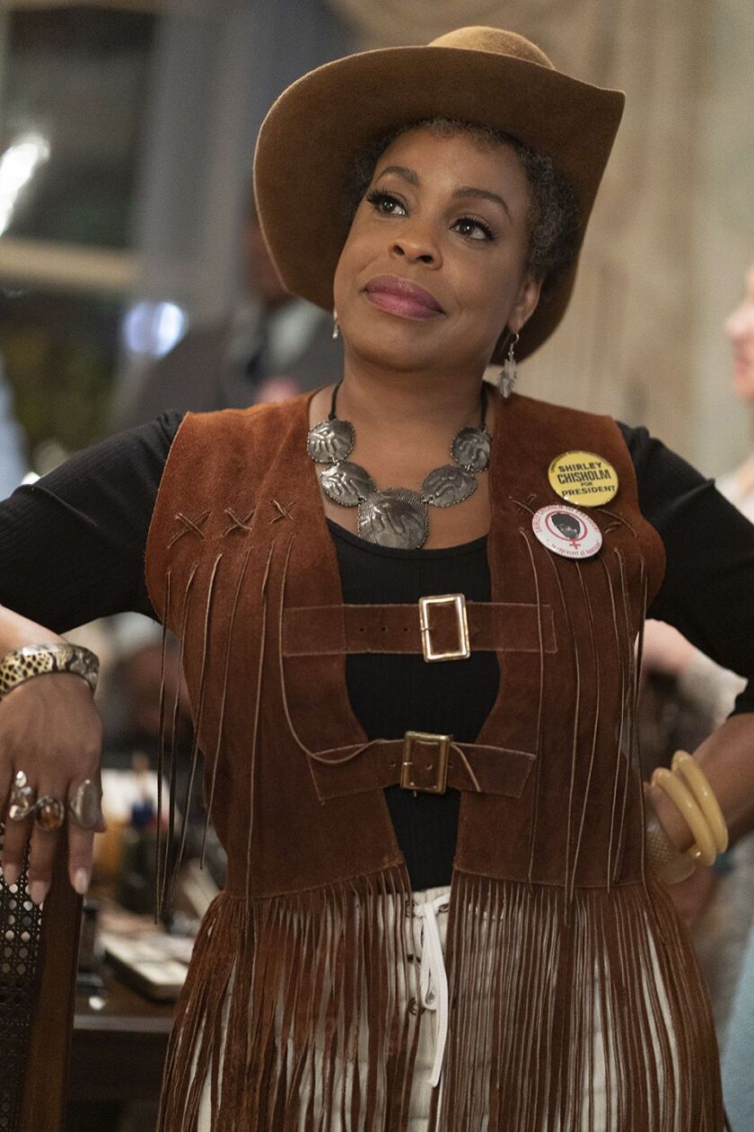 Niecy Nash stars as Florynce “Flo” Kennedy in the miniseries “Mrs. America.”