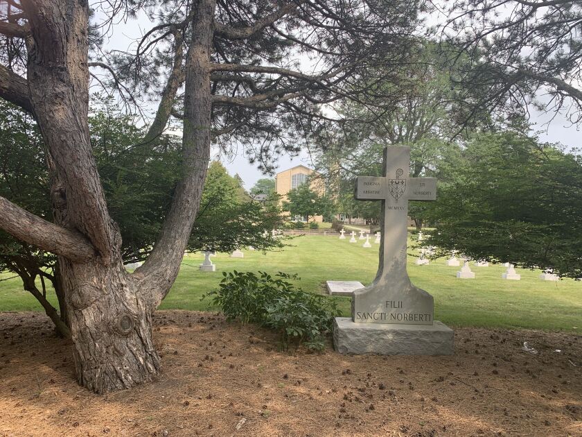 The grounds of the St. Norbert Abbey in De Pere, Wis.